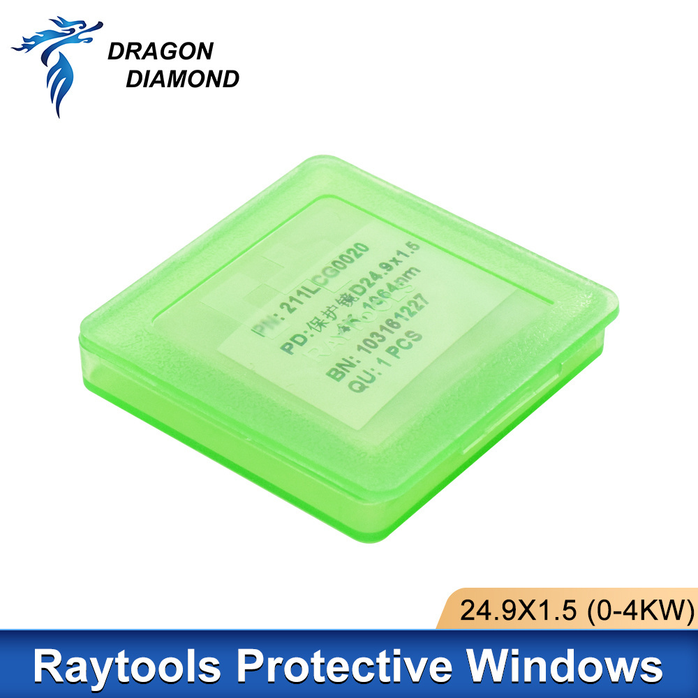 Dragon Diamond Fiber laser protective lens optical protective lens D20/30 series Original Raytools Protective Windows Focus Lens