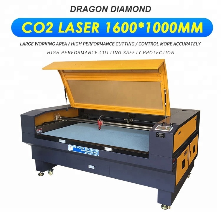 Hot Sale 1610 Acrylic Co2 Laser Engraving Cutting Machine 100w For Small Business