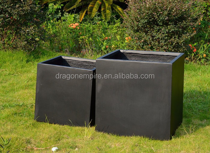 fiberglass planter box, fiberglass cubic planters, fiberglass garden planters