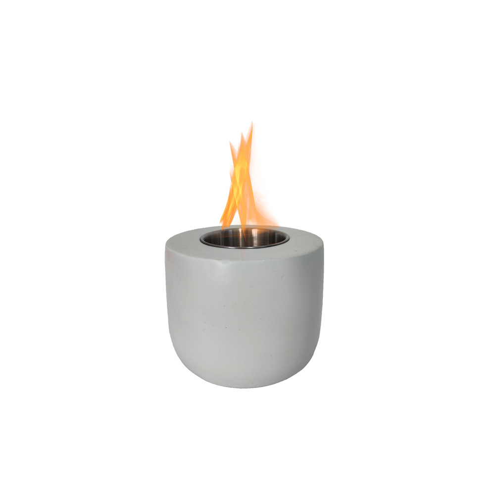 Wholesale New Hot wholesale Bio Ethanol Fuel Concrete Tabletop Fireplace For Indoor & Garden