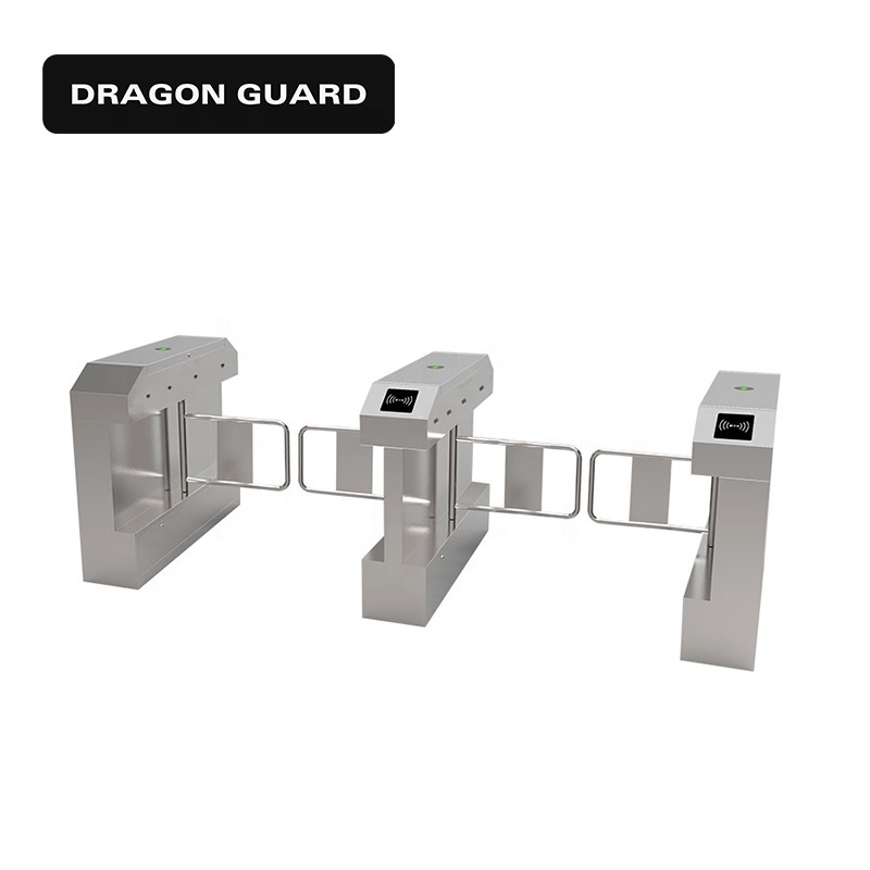 DRAGON GUARD SFZ24 Manufacturer Wholesale Indoor Outdoor Automatic Access Control Barrier Swing Turnstile Gate