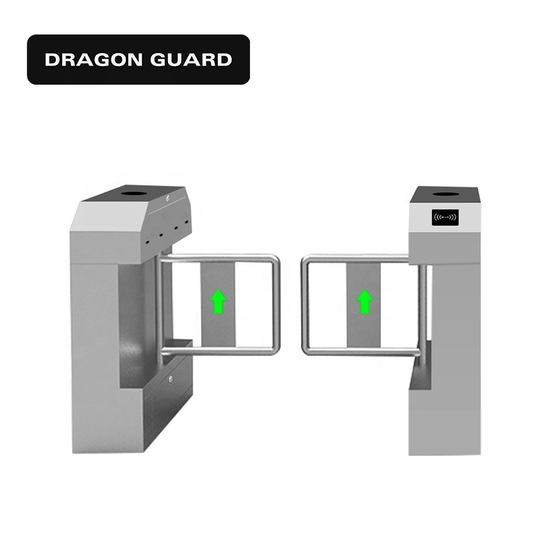 DRAGON GUARD SFZ24 Manufacturer Wholesale Indoor Outdoor Automatic Access Control Barrier Swing Turnstile Gate