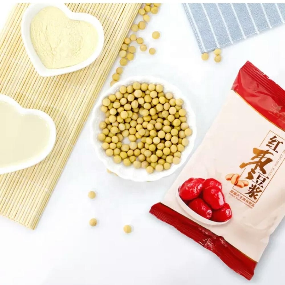 Tasty Soy Milk Powder of Red Date Flavor/High protein No residue with factory directly price