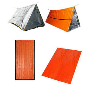 OEM Outdoor 2 Person Resistant Lightweight Emergency Tent Thermal Emergency Survival Shelter Life Tent