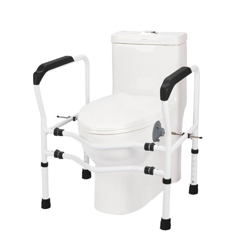 Hot Selling Disabled Toilet Grab Rail Toilet Hand Rail Commode Safety Rails For Elderly