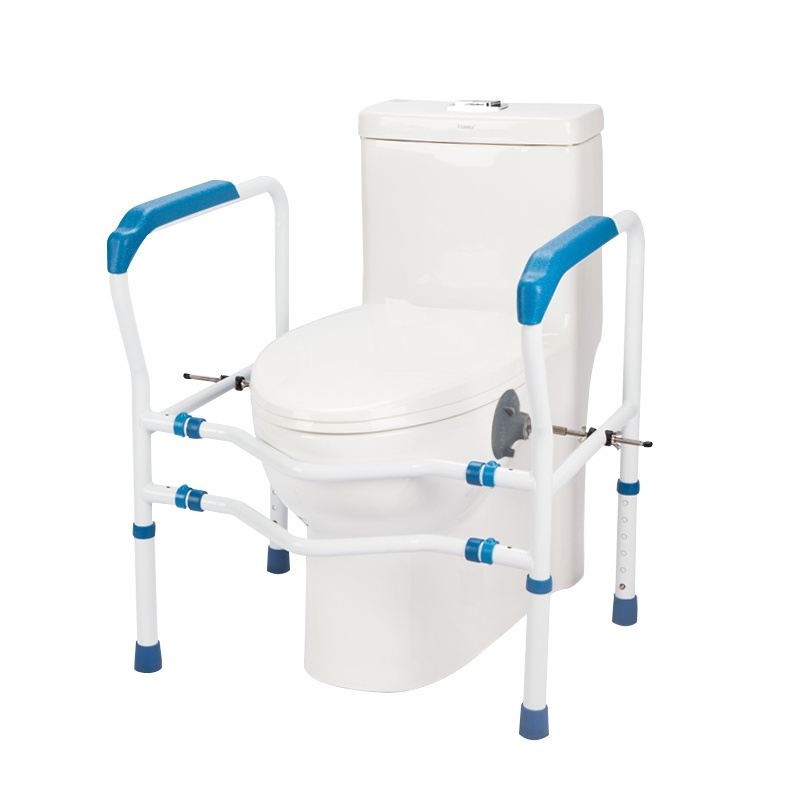 Hot Selling Disabled Toilet Grab Rail Toilet Hand Rail Commode Safety Rails For Elderly