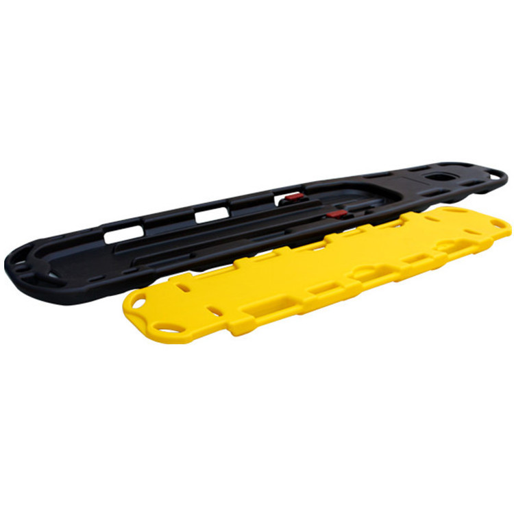 First Aid  Plastic Rescue Stretcher Rigid Cpr Spine Board Specifications Stretcher 160kg With Head Immobilizer