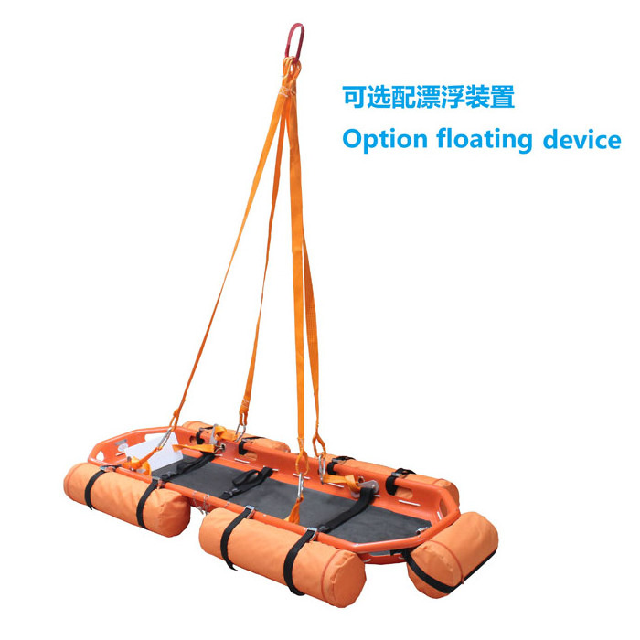 Aluminum Alloy Multifunctional Basket Ambulance Stretcher Patient Transport Helicopter Rescue Stretcher