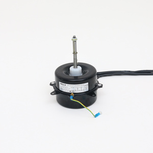 Long Shaft Black Copper Winding Single Speed  Electric Fan Motor