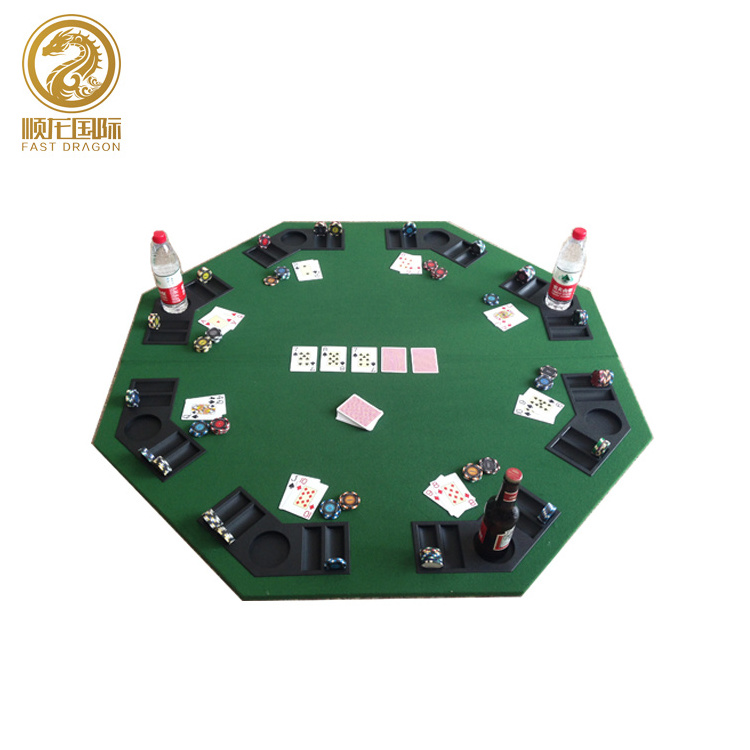 Luxury Cheap Custom 8 seat poker table foldable for sale