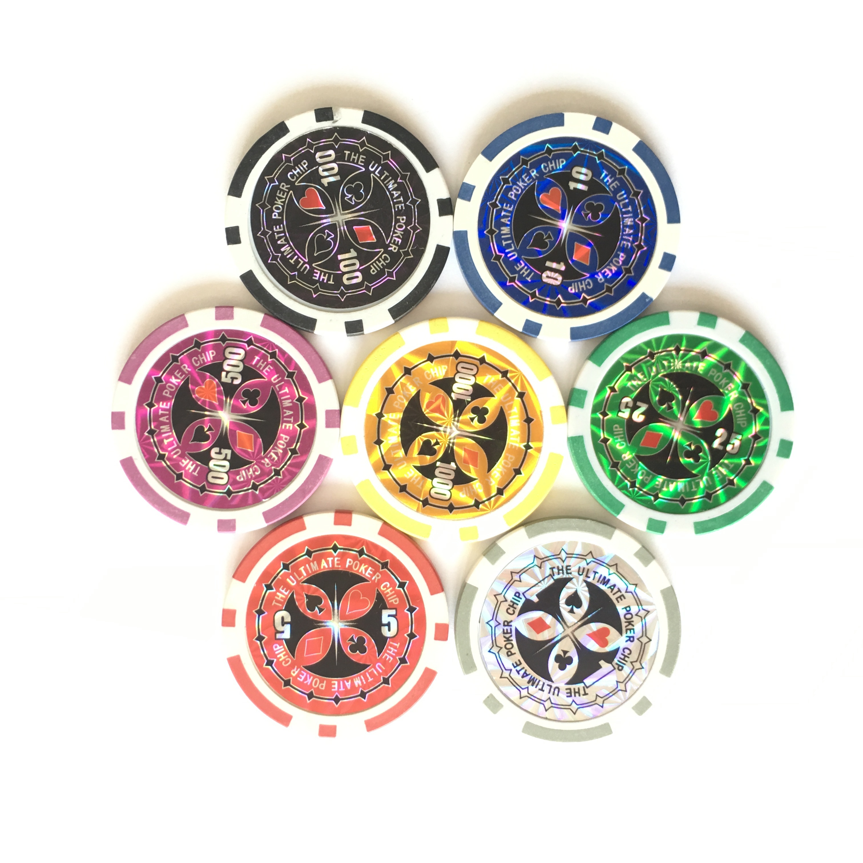 11.5g ABS Ultimate Poker Chips Professional Custom Poker Chips