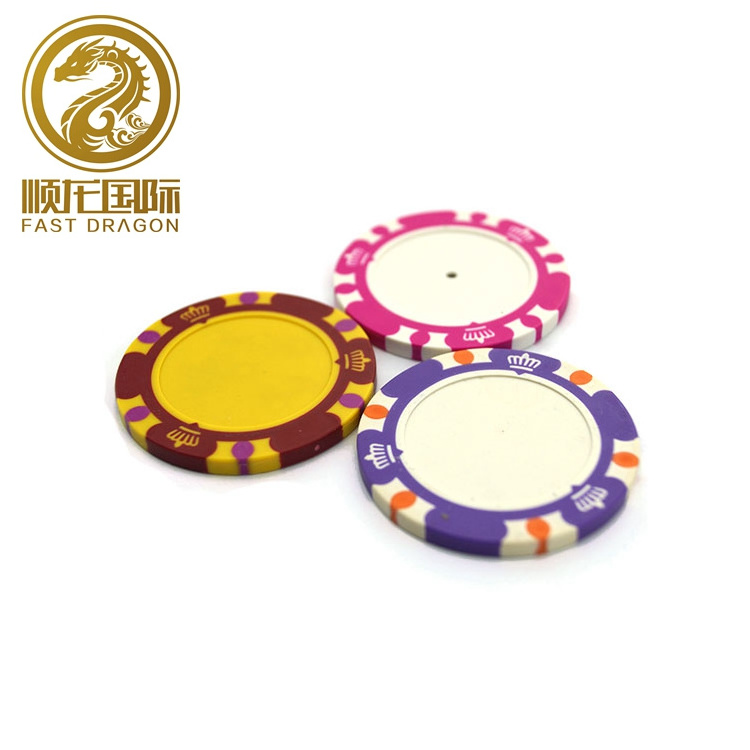 25pcs all kinds colors Ceramic Poker Chips 14g Set Clay Casino Coins 40mm Coin Poker Chips