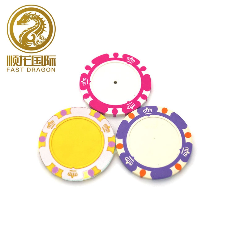 25pcs all kinds colors Ceramic Poker Chips 14g Set Clay Casino Coins 40mm Coin Poker Chips