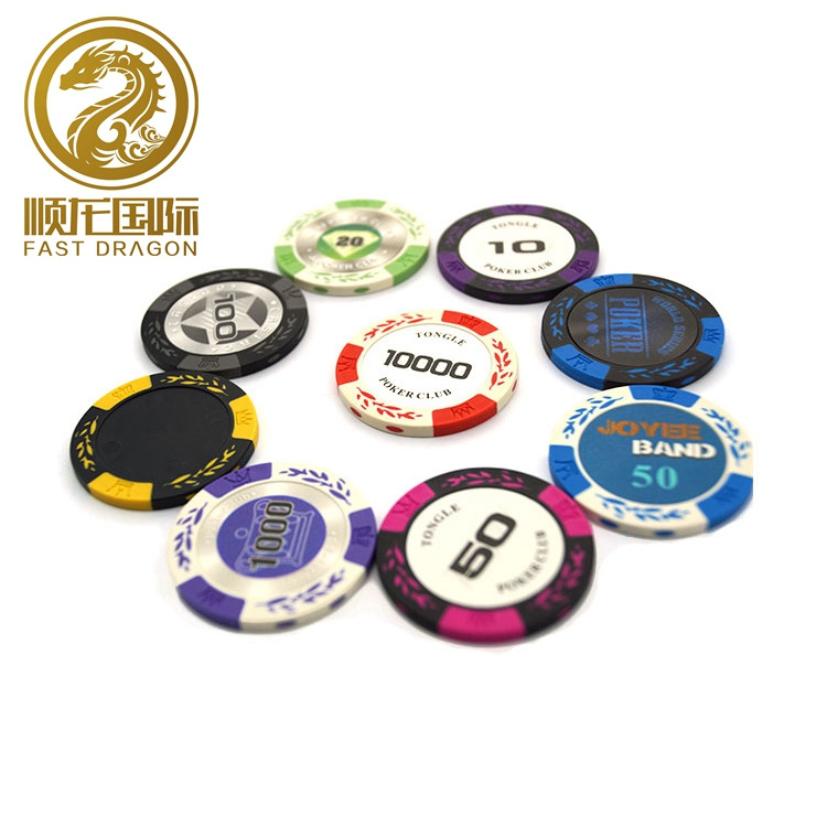 Design High Quality Poker Chips 13.5 Clay Abs Casino Chips Texas Hold'Em Poker Wholesale Poker Chips