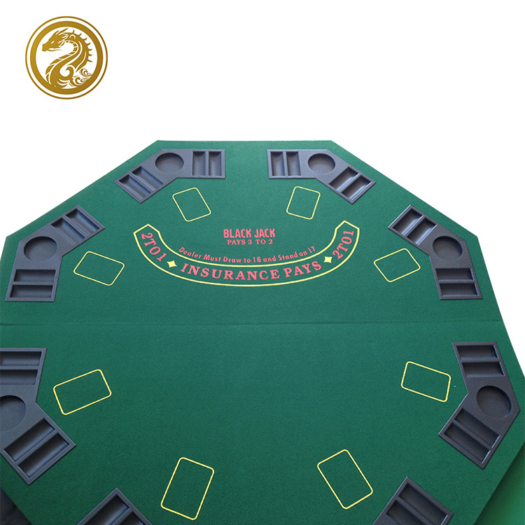 Casino Game Folding Portable Texas Poker Table Wholesale