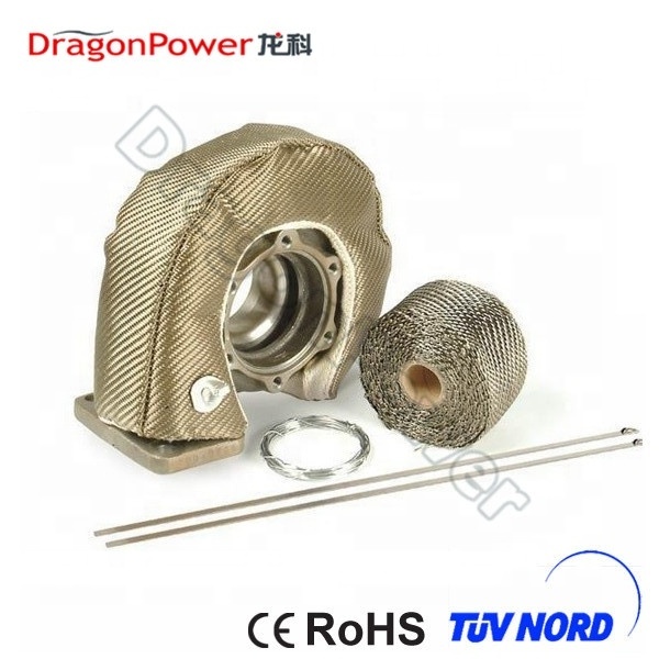 Car Engine All Titanium Thermal Heat Insulation Turbo blanket