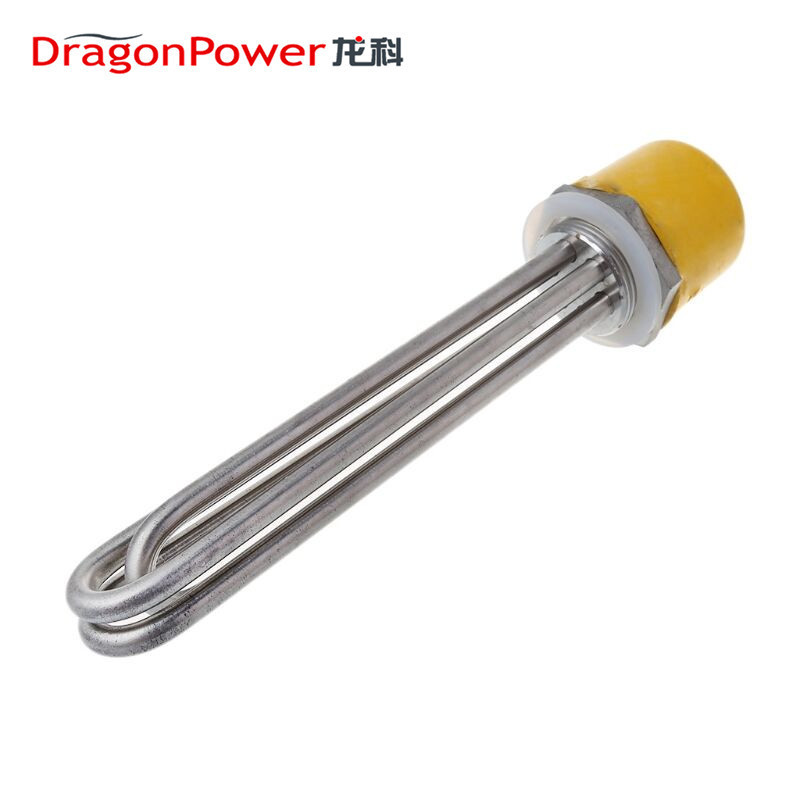 Electric heating element 3 phase immersion heater for oil/water/acid