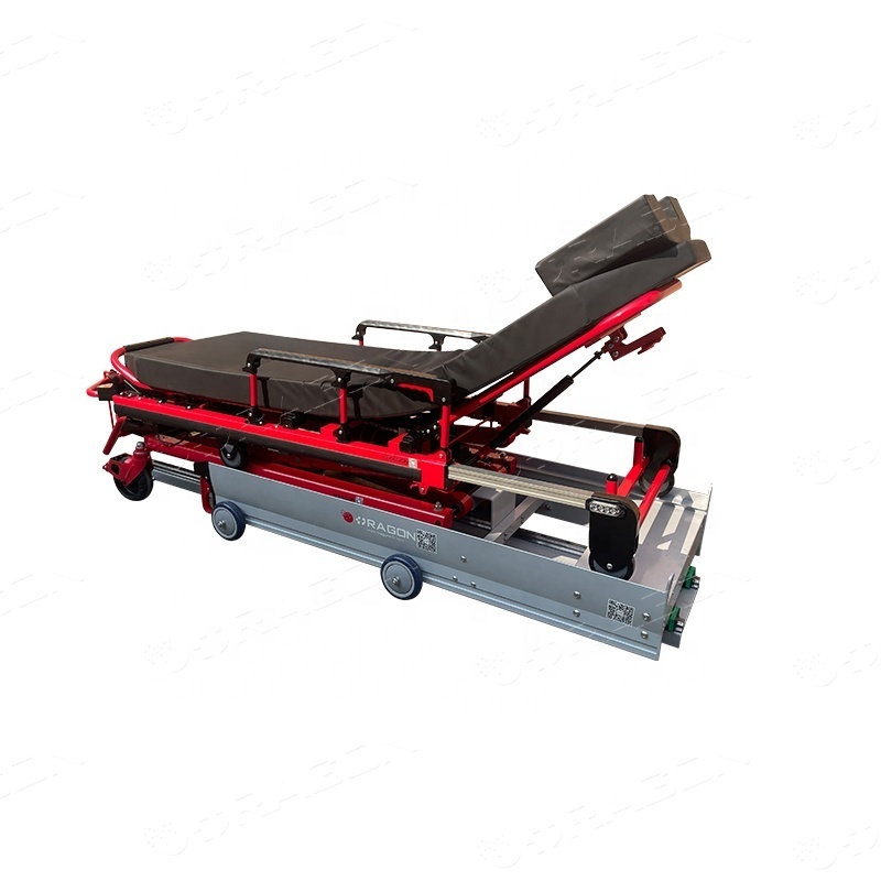 Hospital Heavy Duty Electric Automatic Lift Ambulance Stretcher Medical Ambulance Patient Transportation Stretcher