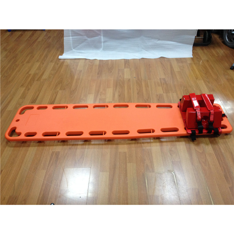 Transfer Plastic Lifeguard Rigid Spinal Spine Board Stretcher With Belt For Sale