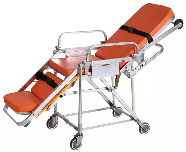 Factory Wholesale Hospital Aluminum Alloy Stretcher Transport Ambulance Stretcher for emergency