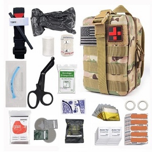 Tactical Individual First Aid Kit IFAK Survival Trauma Kit for Outdoor Tactical Bag