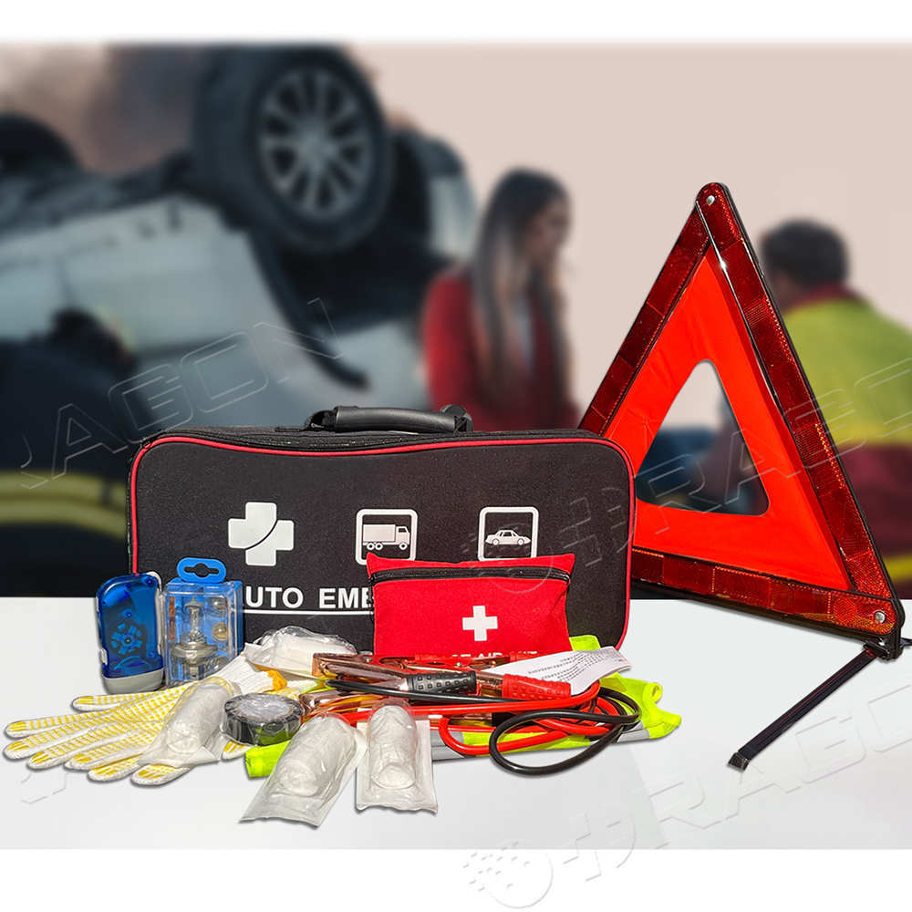 Car Emergency Repair Kit Emergency Auto Tools Universal Car First Aid Bag Emergency Tool Kit