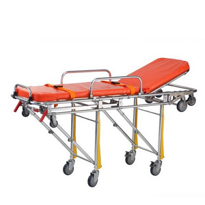 Factory Wholesale Hospital Aluminum Alloy Stretcher Transport Ambulance Stretcher for emergency