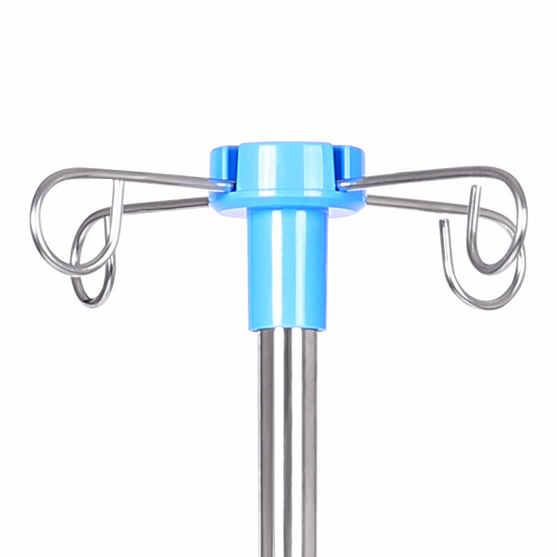 Hospital Furniture IV Pole Medical Infusion Stand Height adjustable IV Drip Stand