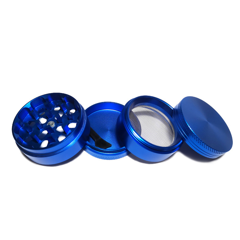 New 4 Layers Dry Herb Grinders  Smoking Tobacco Leaf Grinder Machine