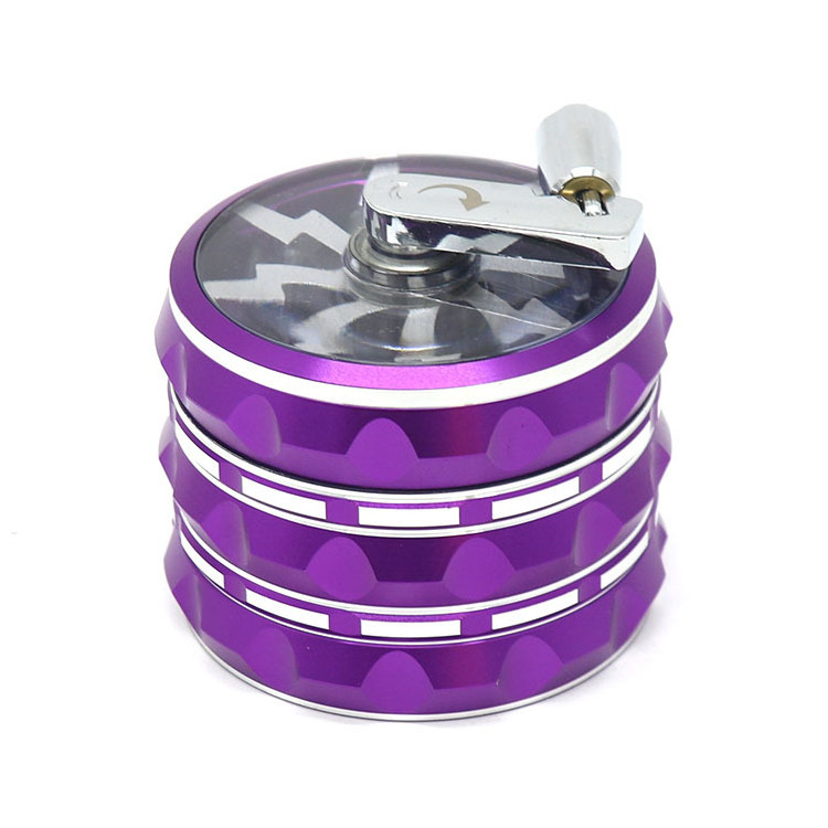 Custom Logo Metal Smoke 4 Layers Grinder Wholesale Smoking Accessories Tobacco Grinder