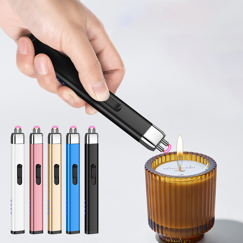 Customize design Hot selling electric lighter for candle rechargeable usb candle lighter