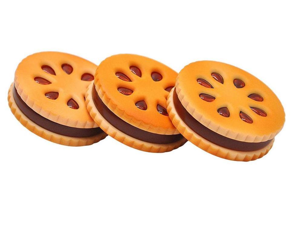 The new simulation 56mm double-layer Metal Grinder for sandwich cookies is portable and cleanable