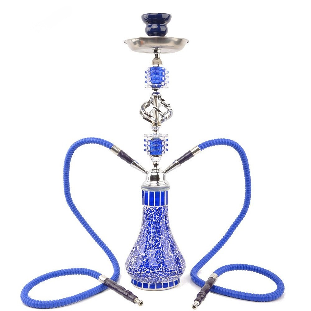 Hot Selling Arabic Glass Hookah Complete Accessories Set Medium Size Animal Elephant Shisha