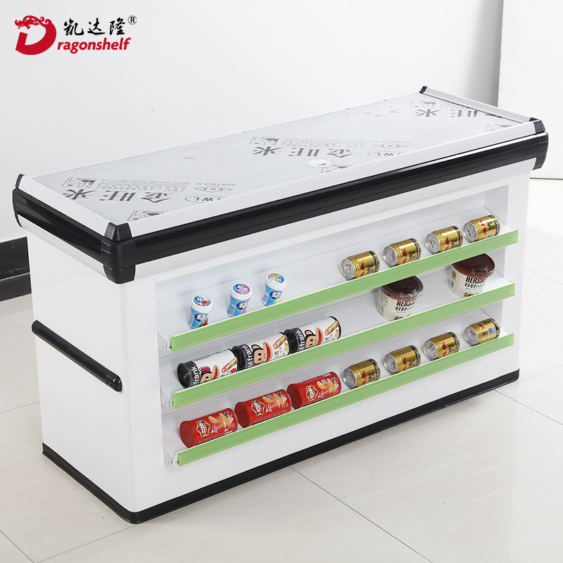 Dragonshelf Convenience Store high quality Retail checkout counter supermarket electric boutique cashier counter