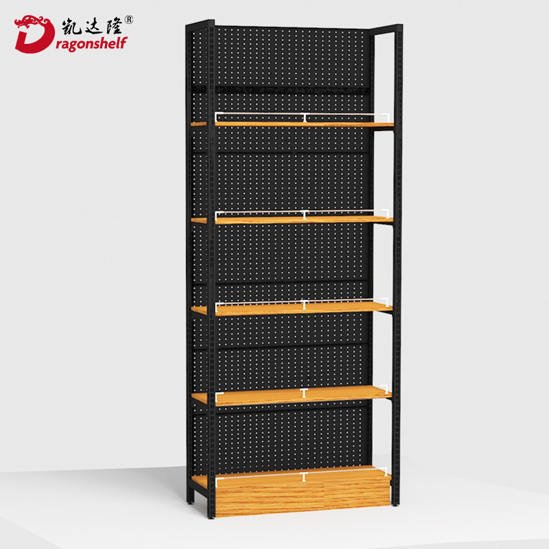 Dragonshelf Shop display racks metal supermarket shelves pharmacy snack wooden gondola shelving display shelves