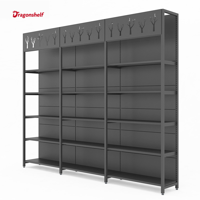 Dragonshelf Store Furniture Standing Lady Boutique Wall Shelves Clothing Display Stand Rack