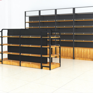 Dragonshelf Shop display racks metal supermarket shelves pharmacy snack wooden gondola shelving display shelves