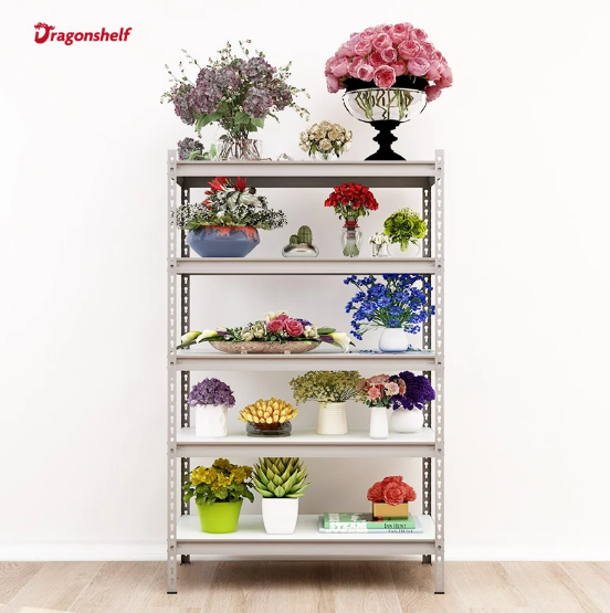 Dragonshelf Steel Widely Used Shelving Racks Metal Boltless Warehouse Home Office Storage shelving