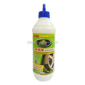 Motorcycle tire repair method slime bike tubeless tire sealant liquid tire repair kit