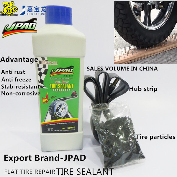 Customize 1000ml high quality anti-rust tire sealant OEM ODM manufacturer for motorcycle no more flat tires for tire care