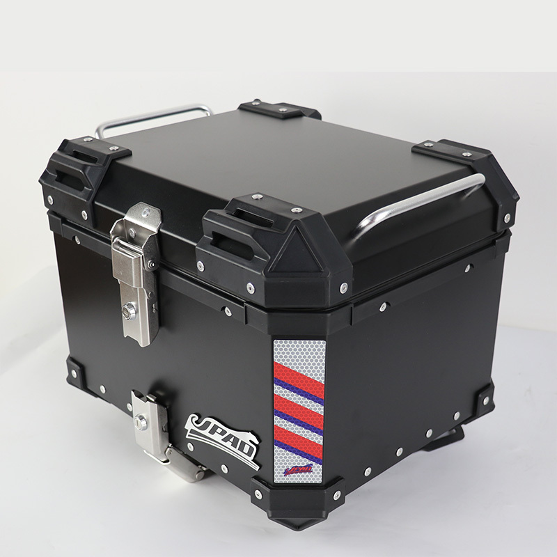 JPAD Aluminum Alloy Tail Box Delivery Side Aluminum Top Motorcycle Box