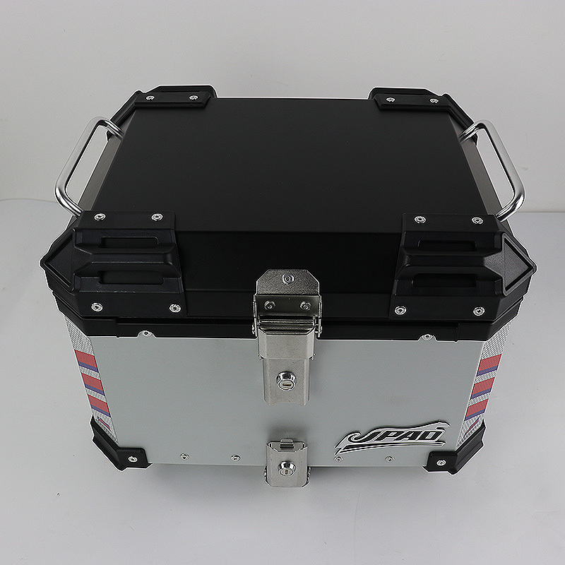 JPAD Aluminum Alloy Tail Box Delivery Side Aluminum Top Motorcycle Box