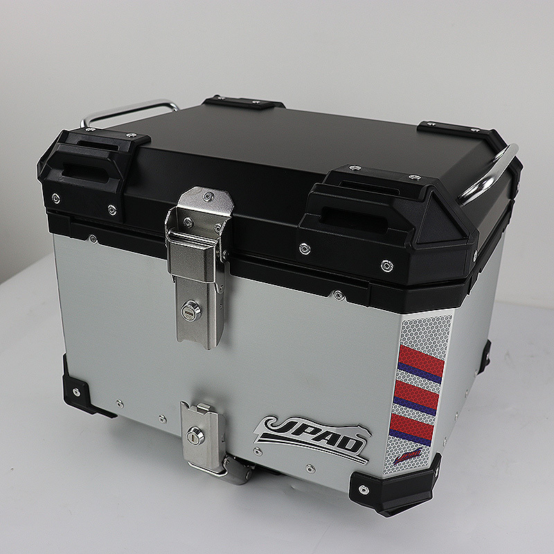 JPAD Aluminum Alloy Tail Box Delivery Side Aluminum Top Motorcycle Box