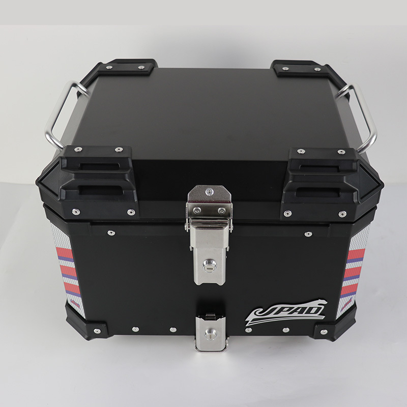 JPAD Aluminum Alloy Tail Box Delivery Side Aluminum Top Motorcycle Box