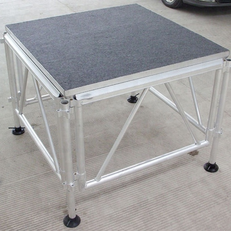 Dragonstage Eco-Friendly plexiglass aluminum stage table for DJ