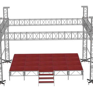 Dragonstage  Used Aluminium Stage deck Assembly Moving Aluminium Stage for Sale