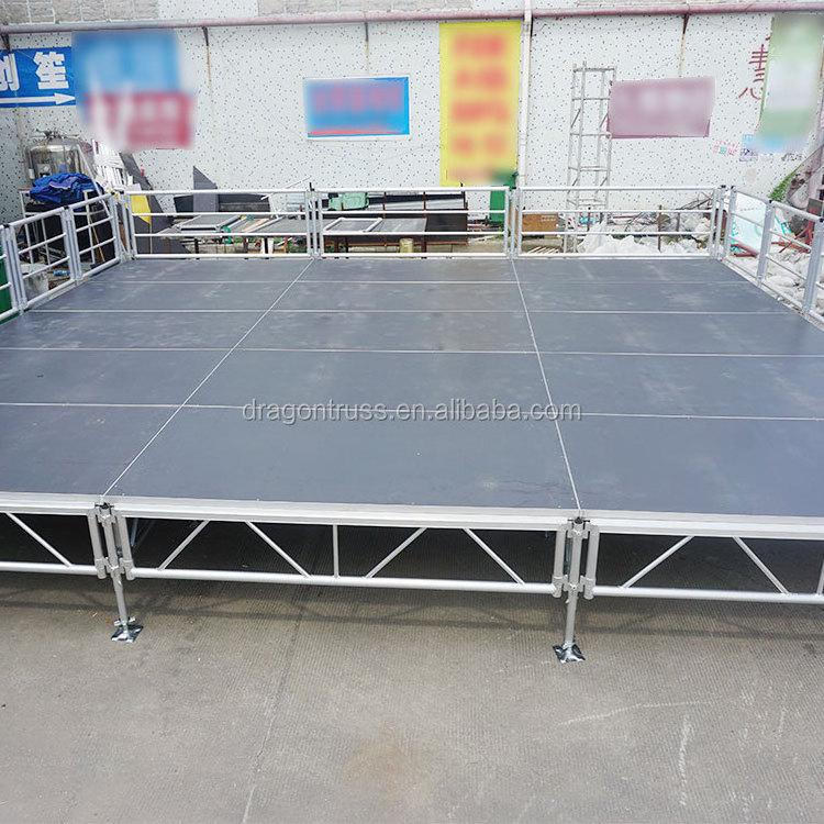 Dragonstage  Used Aluminium Stage deck Assembly Moving Aluminium Stage for Sale