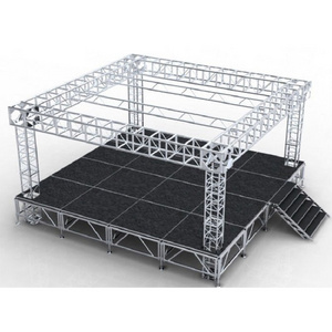 Dragonstage TUV certified plywood portable mobile stage trailer