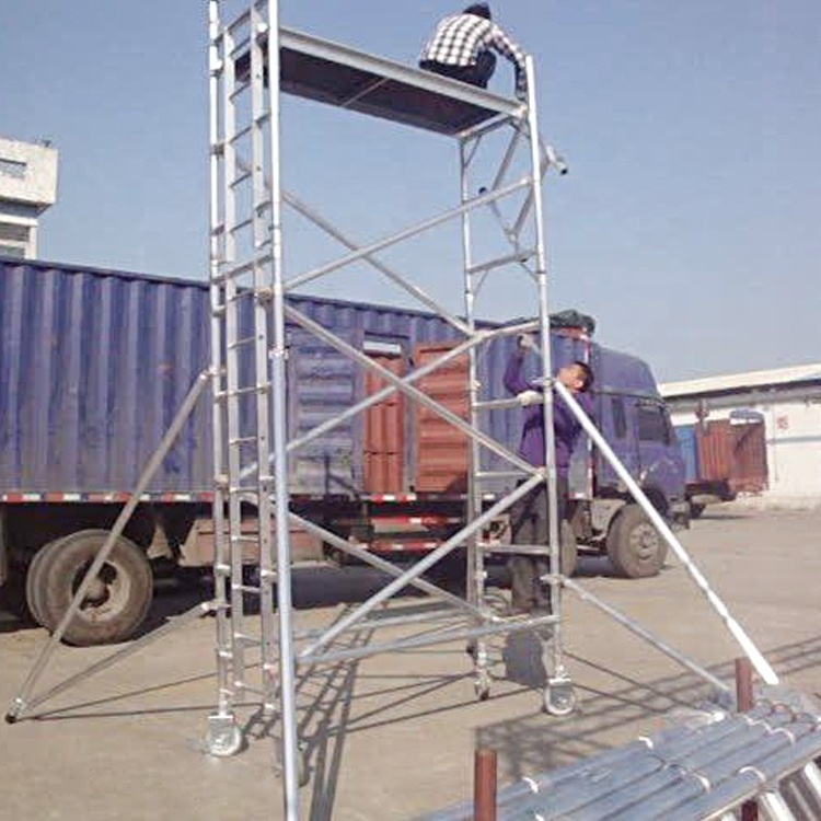 scaffolding frame 6m electric scaffold platform guangzhou  scaffolding