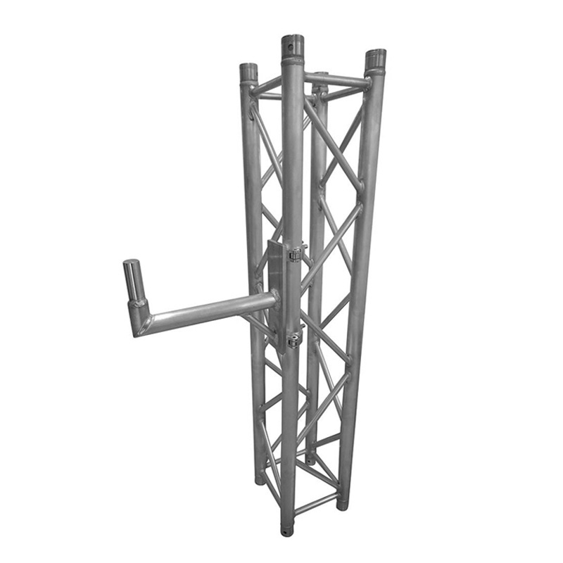 Dragonstage event party line array truss tower stand vertical attachment speaker mount aluminum truss